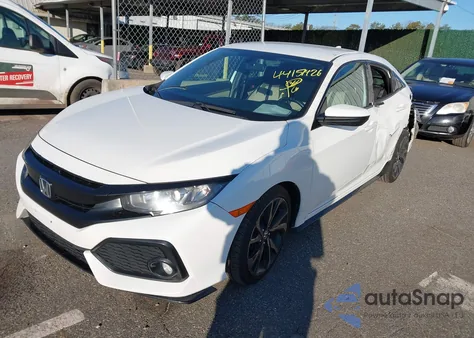 2017 Honda Civic Sport from USA, damaged, VIN SHHFK7H49HU427824